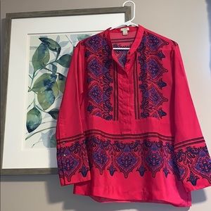 J Crew Tunic Top